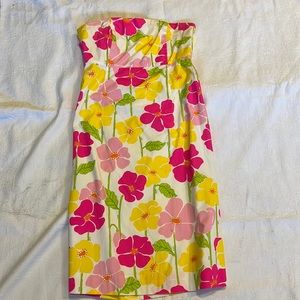 Vintage Lily Pulitzer strapless dress!